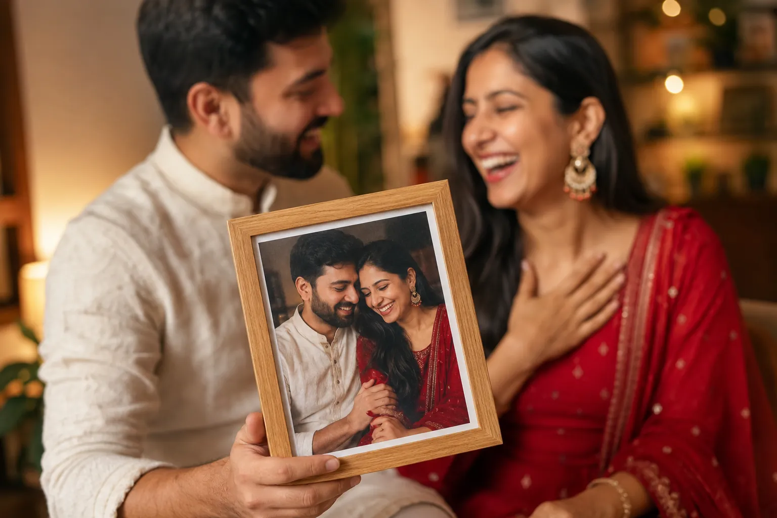 Karwa Chauth Photo Gift Ideas for Your Wife